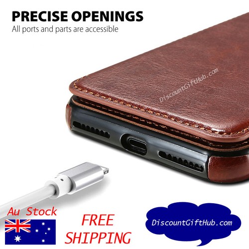 Flip Leather Wallet Cover for iPhone 11, 11 pro, 11 pro max FREE ScreenProtector - Picture 2 of 11
