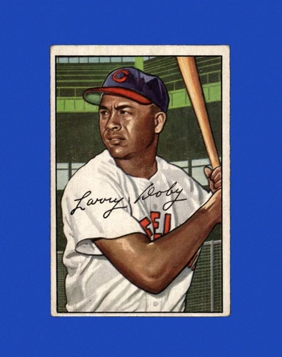 1952 Bowman Set-Break #115 Larry Doby VG-VGEX *GMCARDS*