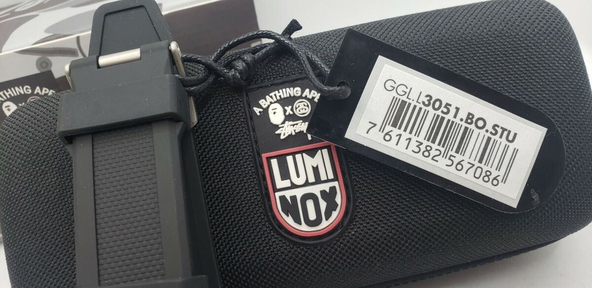 A BATHING APE BAPE X STUSSY X LUMINOX CAMO WATCH NEW RARE A BATHING APE BAPE X STUSSY X LUMINOX CAMO WATCH NEW RARE