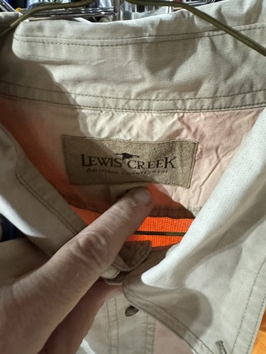 Men’s Lewis Creek Shoulder Padded Shooting Shirt Hunting Size 2XL - Picture 13 of 24
