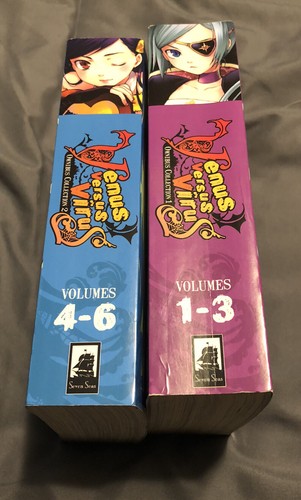 Venus Versus Virus Omnibus Collection 1-2 Volumes 1-6 by Atsushi Suzumi (Manga) - Picture 2 of 5