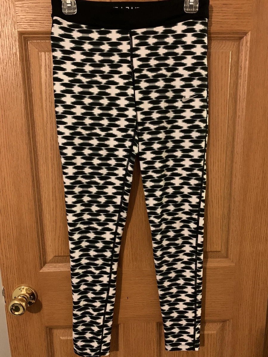 Women s Nike Dri Fit Run Fast Live Fearless Leggings Size M Black