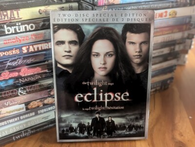 The Twilight Saga: Eclipse (DVD, 2010, 2-Disc Set, Canadian) with slipcover