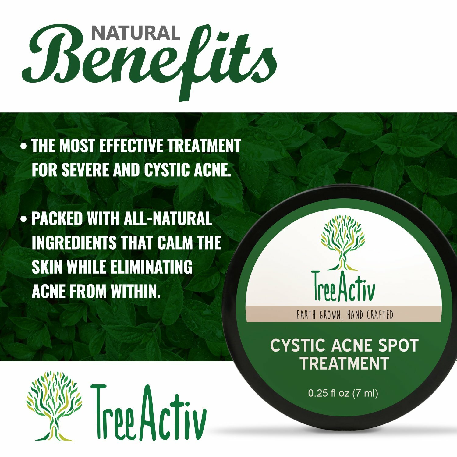 cystic acne spot treatment treeactiv