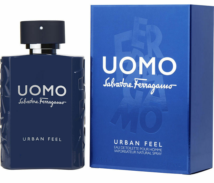 SALVATORE FERRAGAMO UOMO URBAN FEEL POUR HOMME EDT SPRAY 3.4 Oz