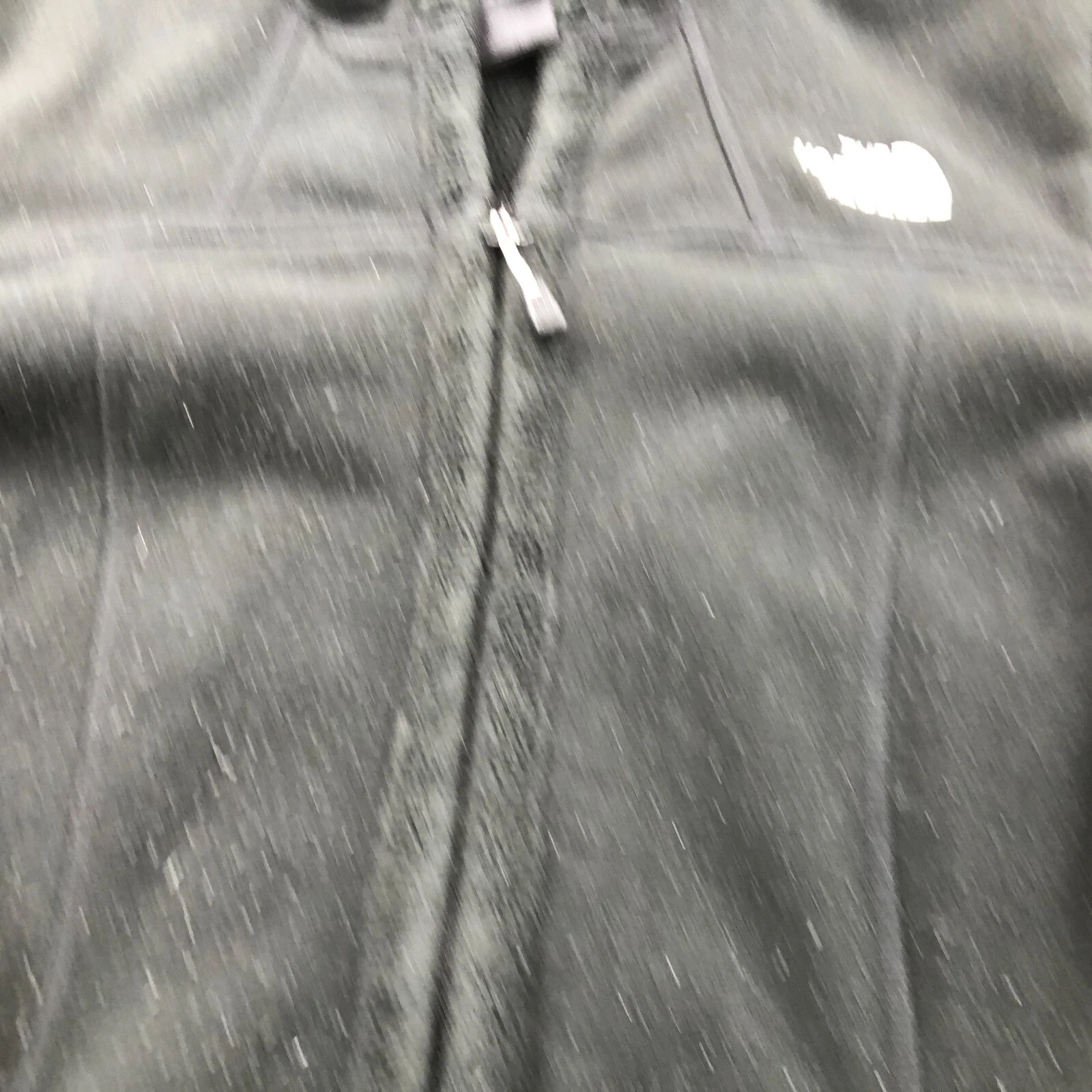 north-face fleece full zip hiking outdoors jacket