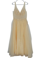 Blondie Nites by Stacy Sklar Size 15 Formal Gown Dress Prom Beaded Fairy NWT