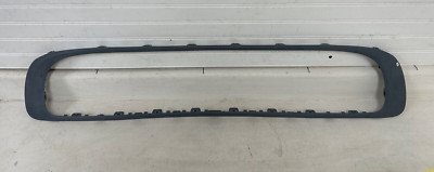 Lower Hood Grille Trim In Glossy Black For 2011-2015 Mini Cooper (Direct Fit)