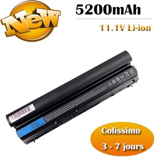 Batterie Latitude E6120 haute performance aux normes de sécurité