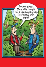 New Hunting Hat - Nobleworks Funny Father's Day Card