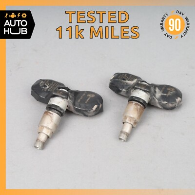Aston Martin Rapide TPMS Tire Pressure Sensor Sensor 433.92 Mhz Set of 2 OEM