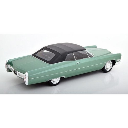 Kkdc180315 1/18 Cadillac Devil Convertible 1967 Soft Top With Light Green Metall - Picture 2 of 6