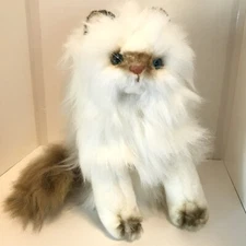 Russ Yomiko Himalayan Persian Cat Plush Stuffed Animal Toy White Vintage