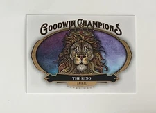 2020 Upper Deck Goodwin Champions The King Blank Back SSP Undisclosed