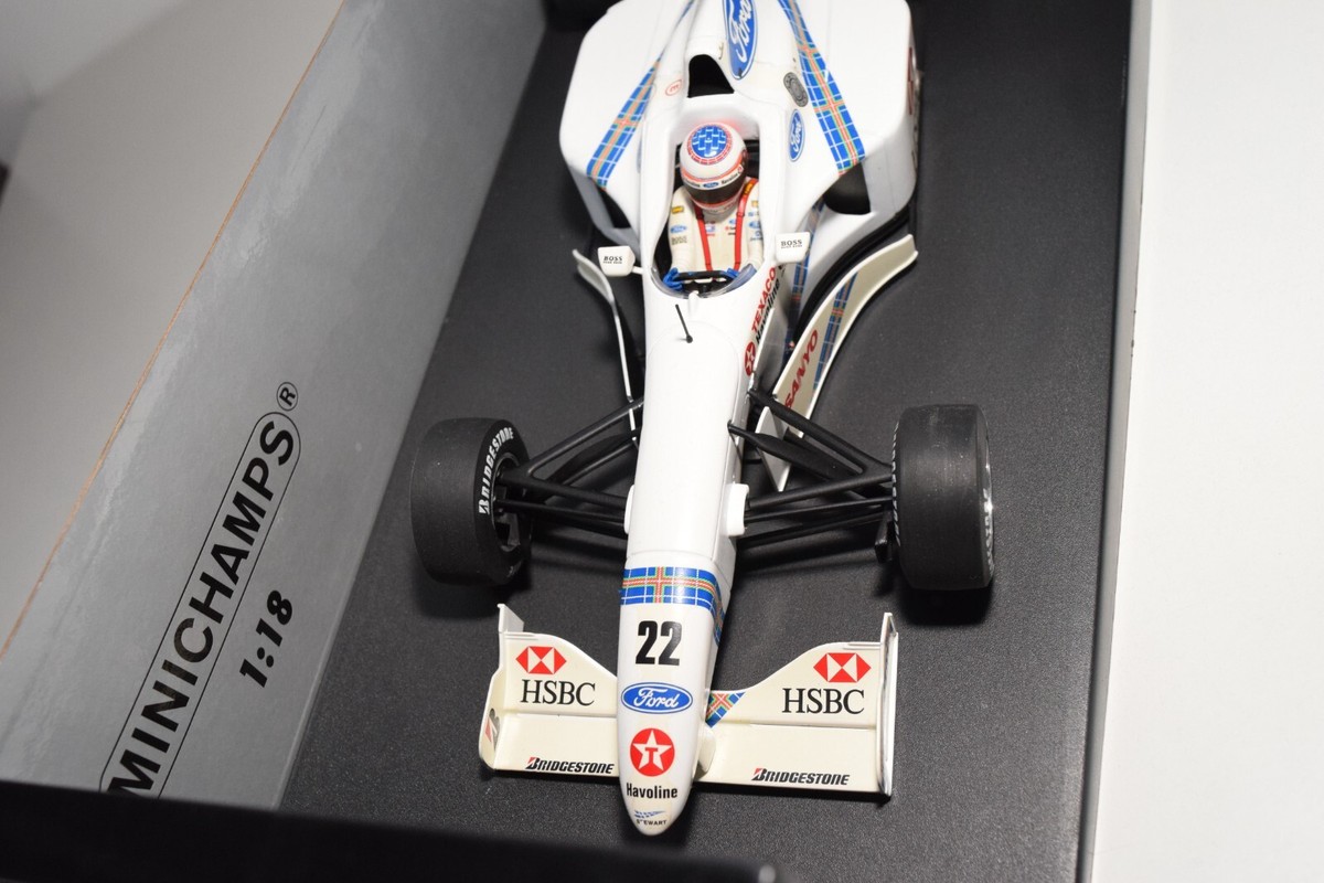 MINICHAMPS  1/43スチュワートフォードSF-2 バリチェロ 98 1/43 Minichamps Stewart Ford Sf2 J. Verstappen 1998 Jos
