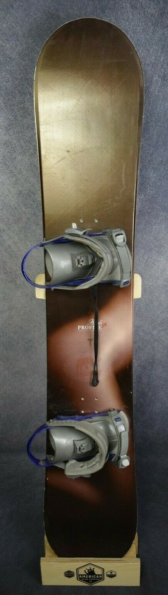 RIDE PROFILE SNOWBOARD SIZE 156 CM WITH RIDE LARGE BINDINGS | eBay 