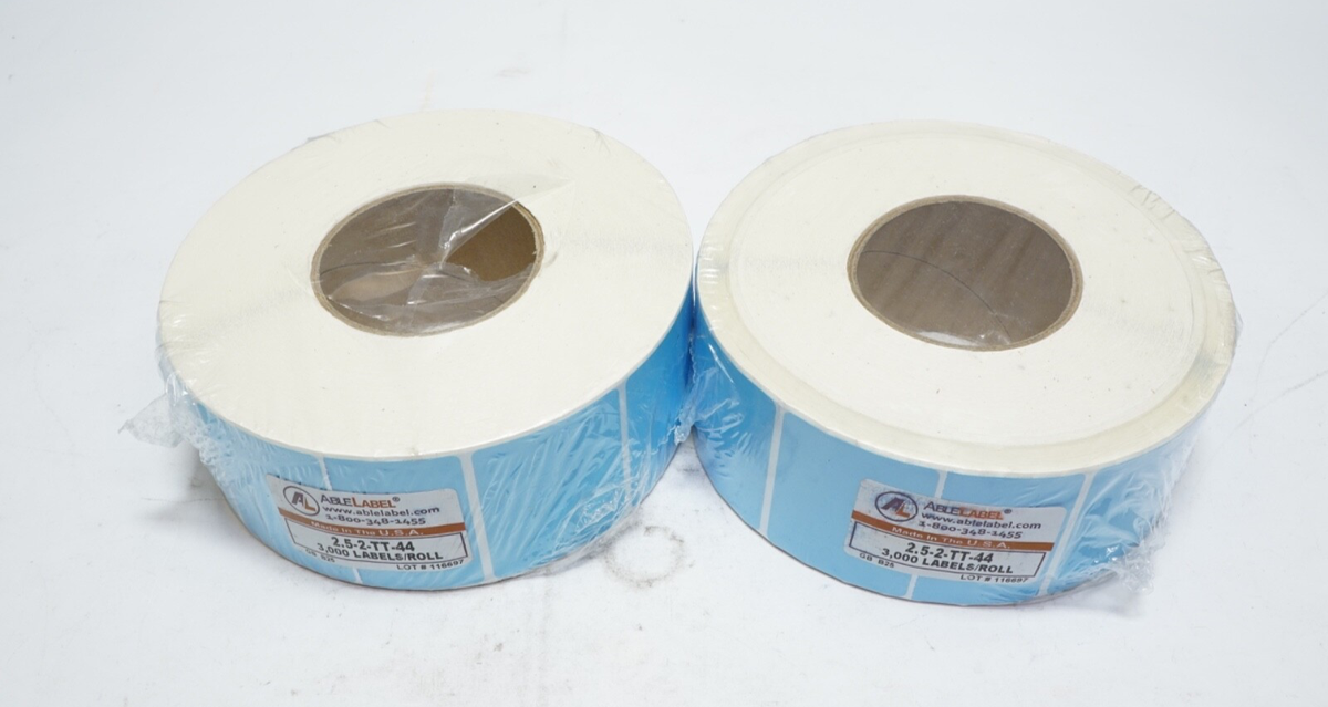 New Lot of 2 AbleLabel 2.5