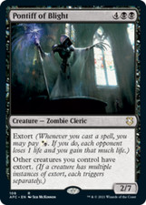 X1 Pontiff Of Blight R Mtg Commander Adventures In The Forgotten Realms Mnm En X1 Pontiff Of Blight R Mtg Commander Adventures In The Forgotten Realms Mnm En