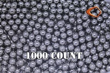 1/4 inch 1,000 Count Steel Balls, Slingshot, Hunting, Target Sold by Pocket Shot
