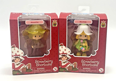 TLS Cheebee Strawberry Shortcake Mint Tulip & Almond Tea Chase Mini Figures