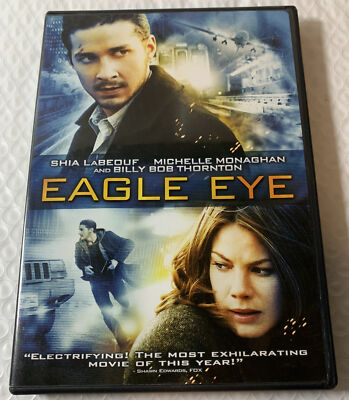 Eagle Eye (DVD, 2008, Widescreen Sensormatic)