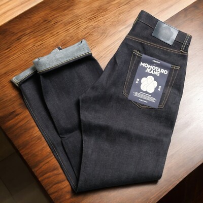 MOMOTARO JEANS #100 STANDARD STRAIGHT 14.7oz MMJB0100 TOKUNO BLUE