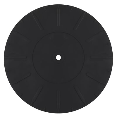 Turntable Platter Mat 7 Inch Diameter Silicone Turntable Mat Anti-Static Anti...