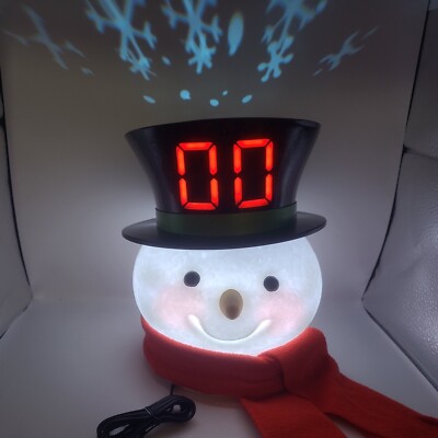 2020 Hallmark Keepsake Countdown To Christmas Tree Topper Snowman ...