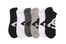 DC 12-Pack Men's Sport No Show Socks Assorted, 10-13 Size (Shoe Size 6-12.5)