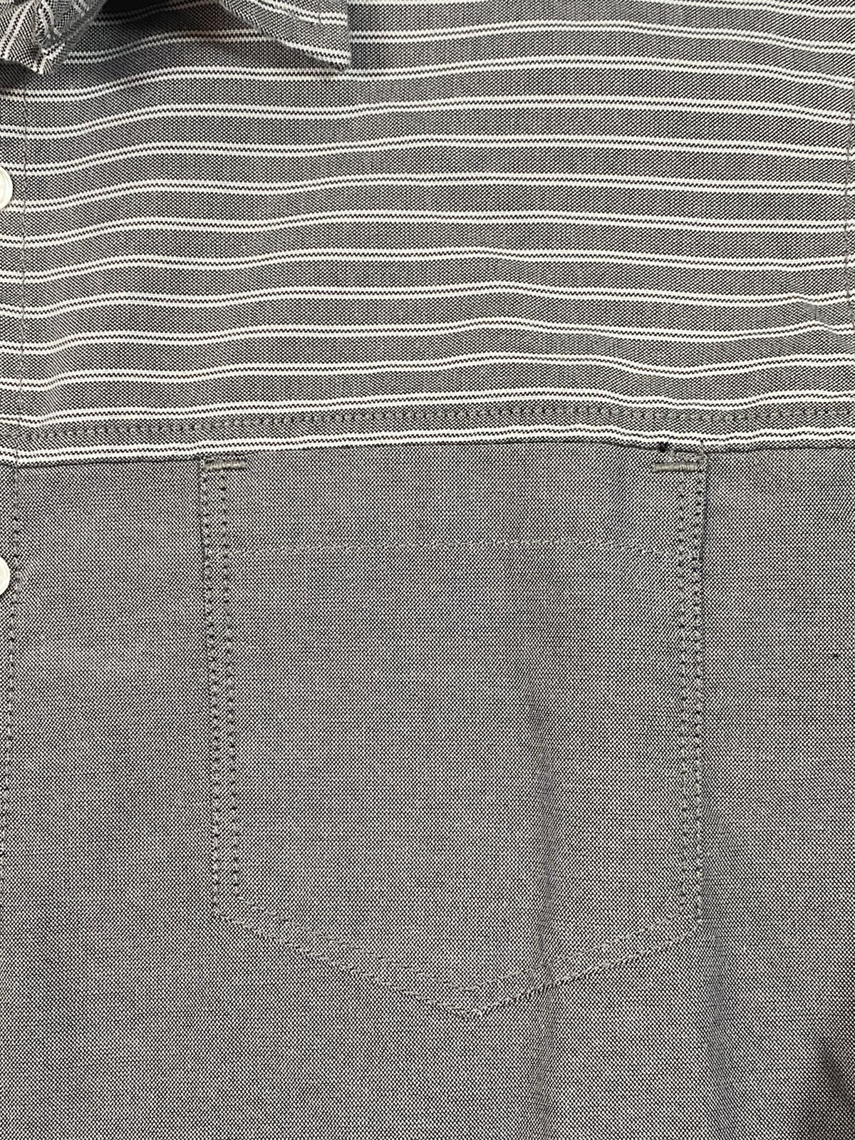 Native Code Mens Button Down Gray Shirt Partially… - image 4