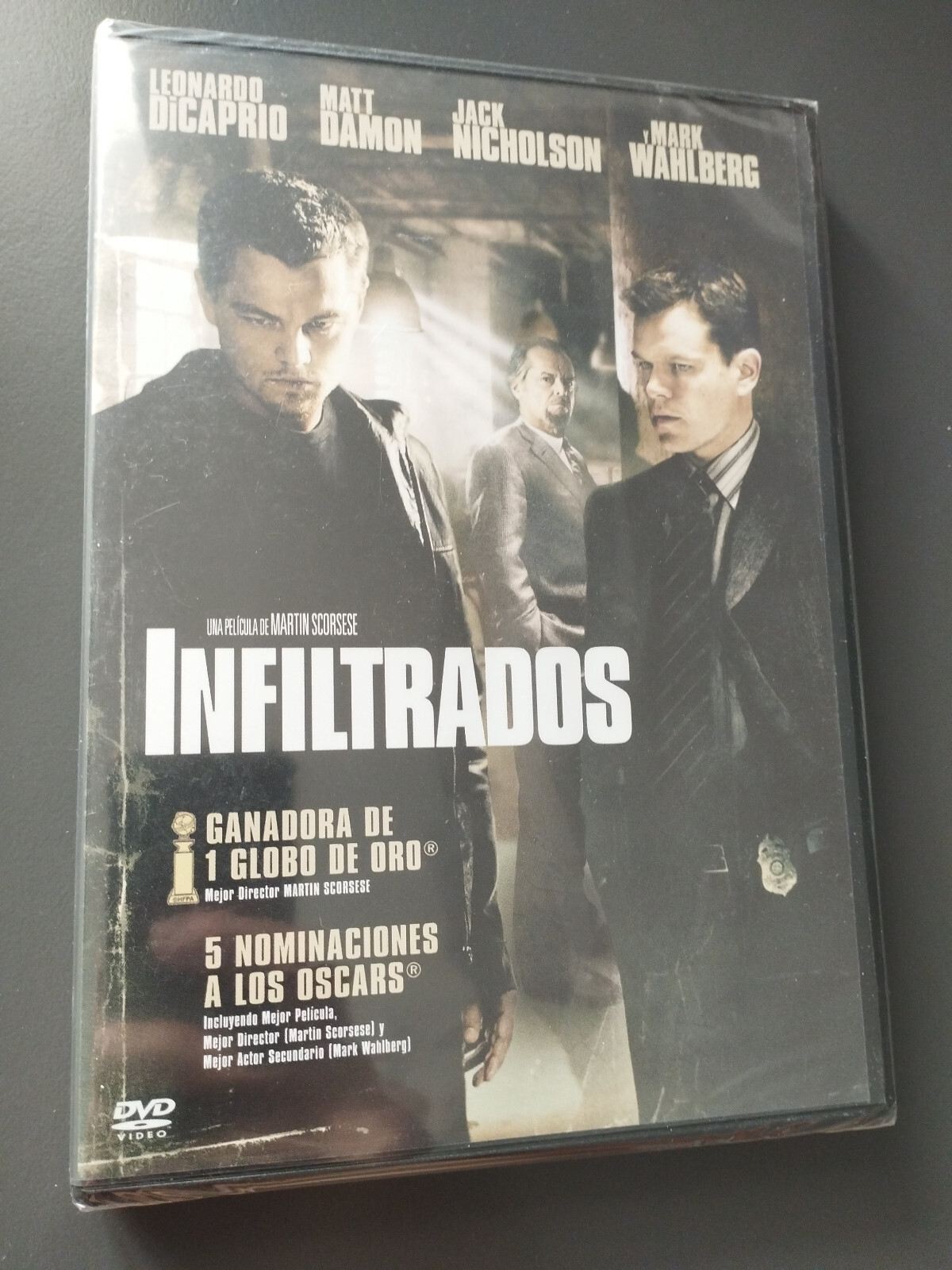 Infiltrated DiCaprio Matt Damon Wahlberg - DVD Spanish English Reg 2 New Am ESP