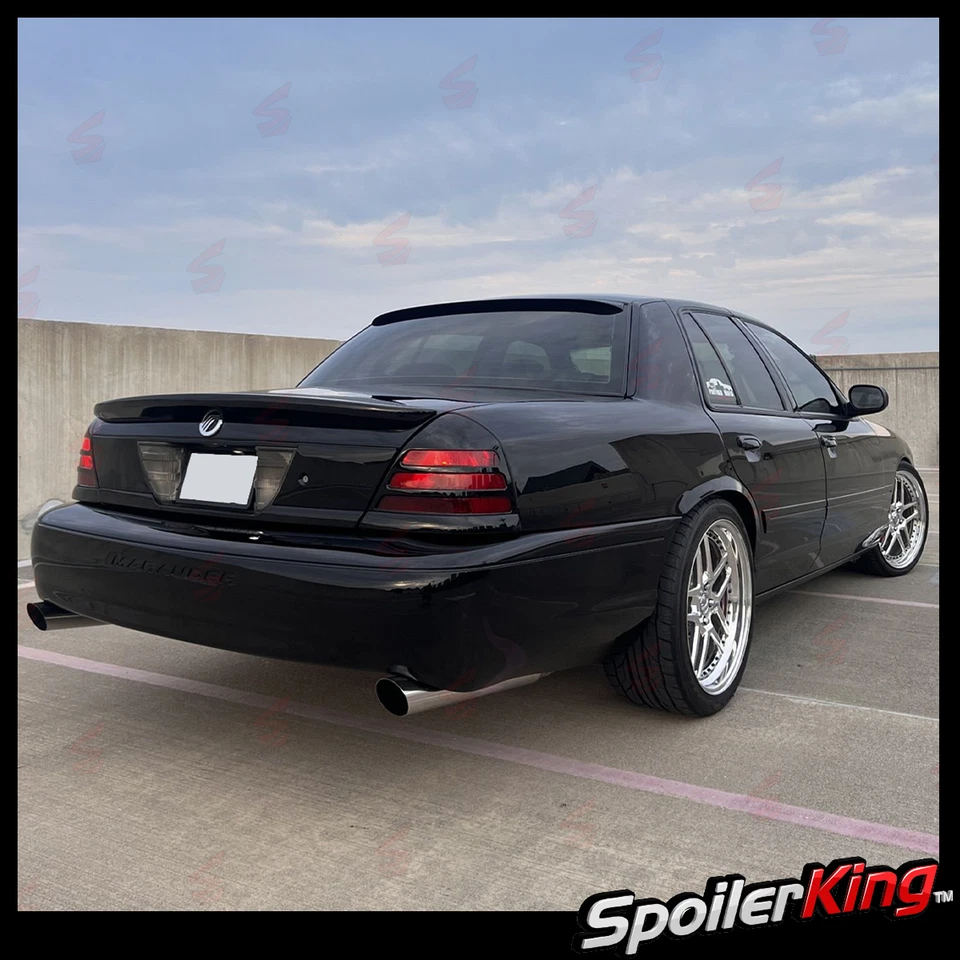 SpoilerKing alerón de techo ventana trasera (se adapta a: Mercury Grand Marquis 1998-11) 284R Foto 2 de 4