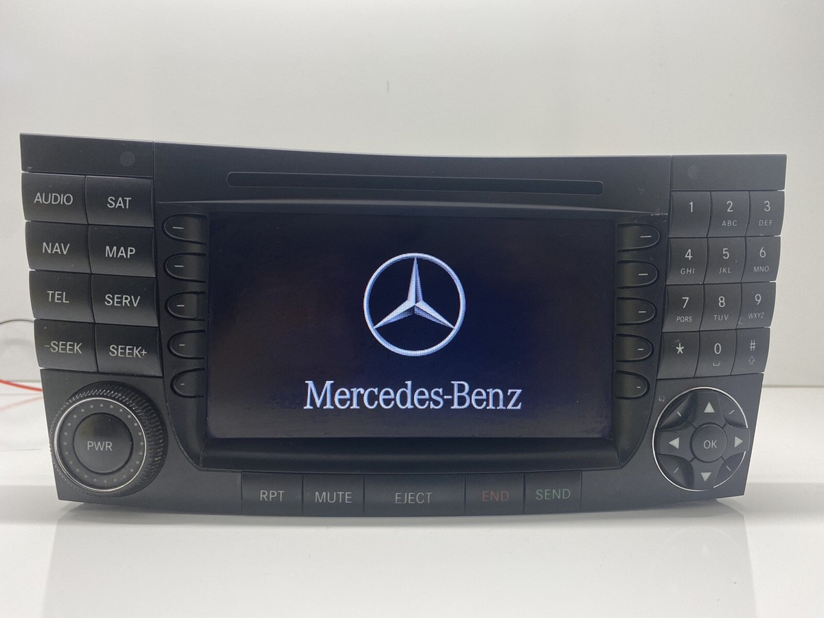 03-08 Mercedes W211 E55 AMG E320 CLS500 Radio Navigation Head Unit