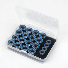 Steel Rubber Sealed Ball Bearing Bullhead Truck Kit for Tamiya Super Clod Buster