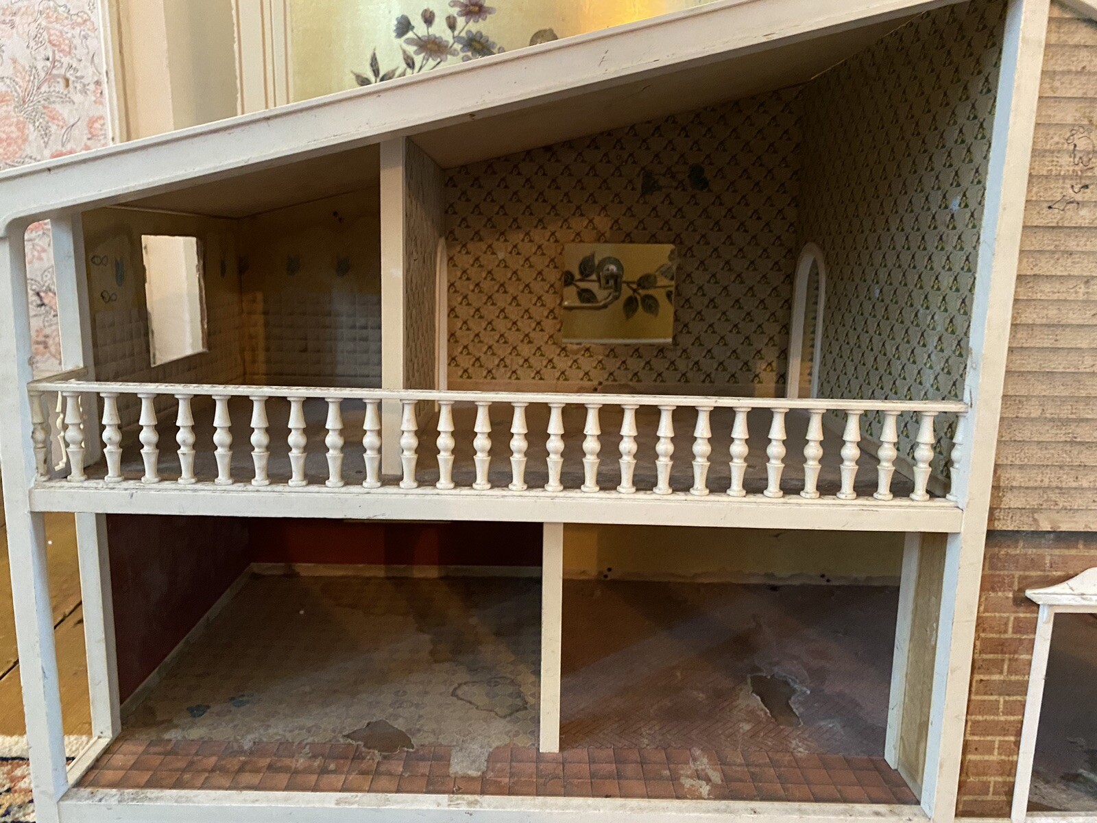 Rare Caroline's Home 1970's Vintage Dolls House Repair Restoration