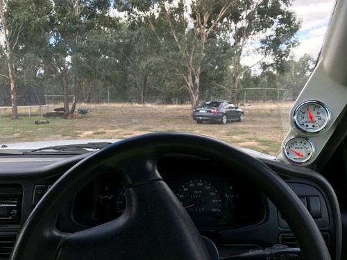 2 Gauge Pillar pod suit TF Holden Rodeo Balck ABS 52mm Aussie - Picture 2 of 3