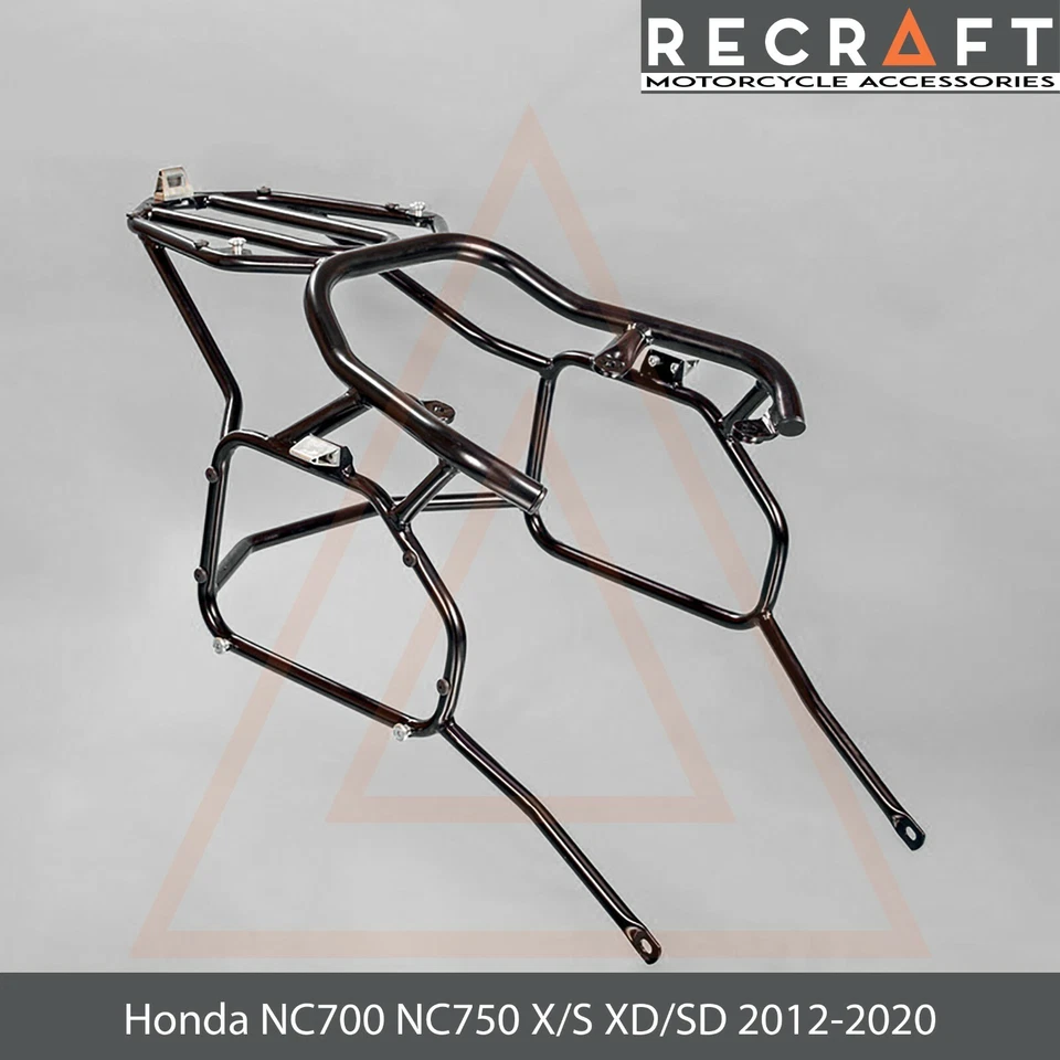 Honda NC700XD 2012-2017 Whole-Welded Luggage Rack System Givi Kappa Monokey PL - Image 4 of 4