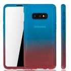 Handyhülle Schutz Case für Samsung Galaxy S10e Full Cover Displayschutz 360 Rot