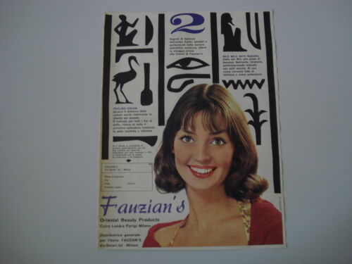 advertising Pubblicità 1961 FAUZIAN'S - Afbeelding 1 van 1
