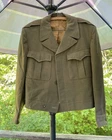 WW2 Military US ARMY OFFICER FIELD “Eisenhower” JACKET Wool Excellent! Cosplay
