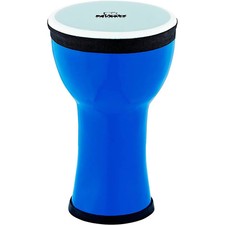 Nino Elements Mini Synthetic Djembe Blue Berry