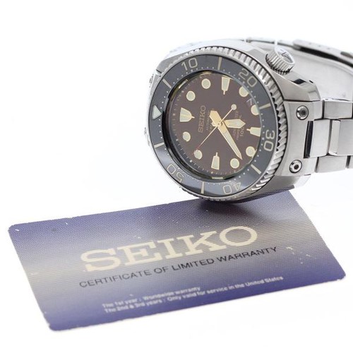 Seiko Prospex Marinemaster SBEX001/8L55-00A0 48mm Ti Black Dial Watch #C2285