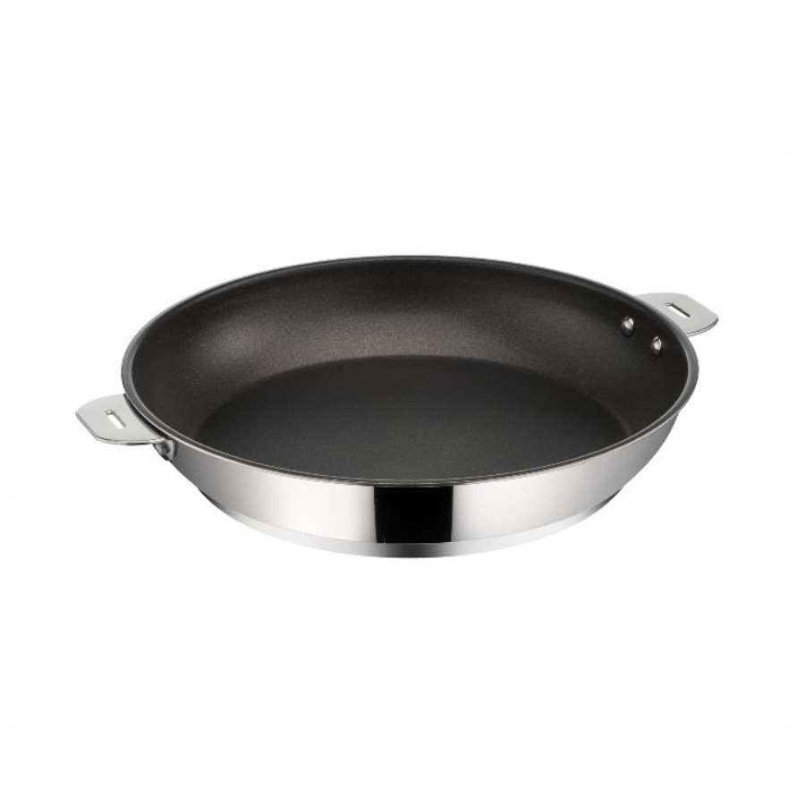 Poêle de cuisson Lagostina 28cm anti-adhésive en aluminium noir pour cuisine