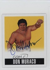 2014 Leaf Originals Wrestling Alternate Art Yellow /25 Don Muraco Auto 7xr
