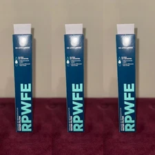 3 Packs GE Genuine Replacement Part Refrigerator Water Filter RPWFE W/RFID Chip