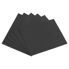 6 x Black EVA Foam Sheets 11" x 8" 1.7mm Thickness for Crafts DIY