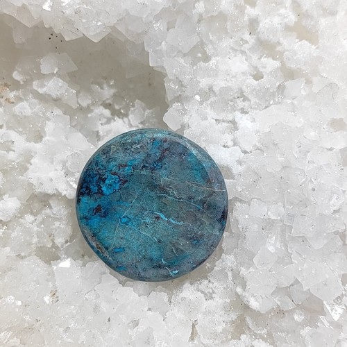 Shattuckite Stone Natural Shattuckite Cabochon Loose Gemstone 42 Cts. ME-13861 - Picture 3 of 3