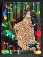 LISA LESLIE 2025 LEAF METAL WOMEN OF SPORT TIE DYE PRIZM 1/1 SLAY WNBA 🔥🔥
