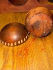 Russian Wooden Carved Mushroom Floral USSR Secret Compartment 4 1/4” Tall — photo 7
