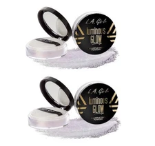 Lot of 2 LA Girl Luminous Highlighting Powder #GLP696 Stardust